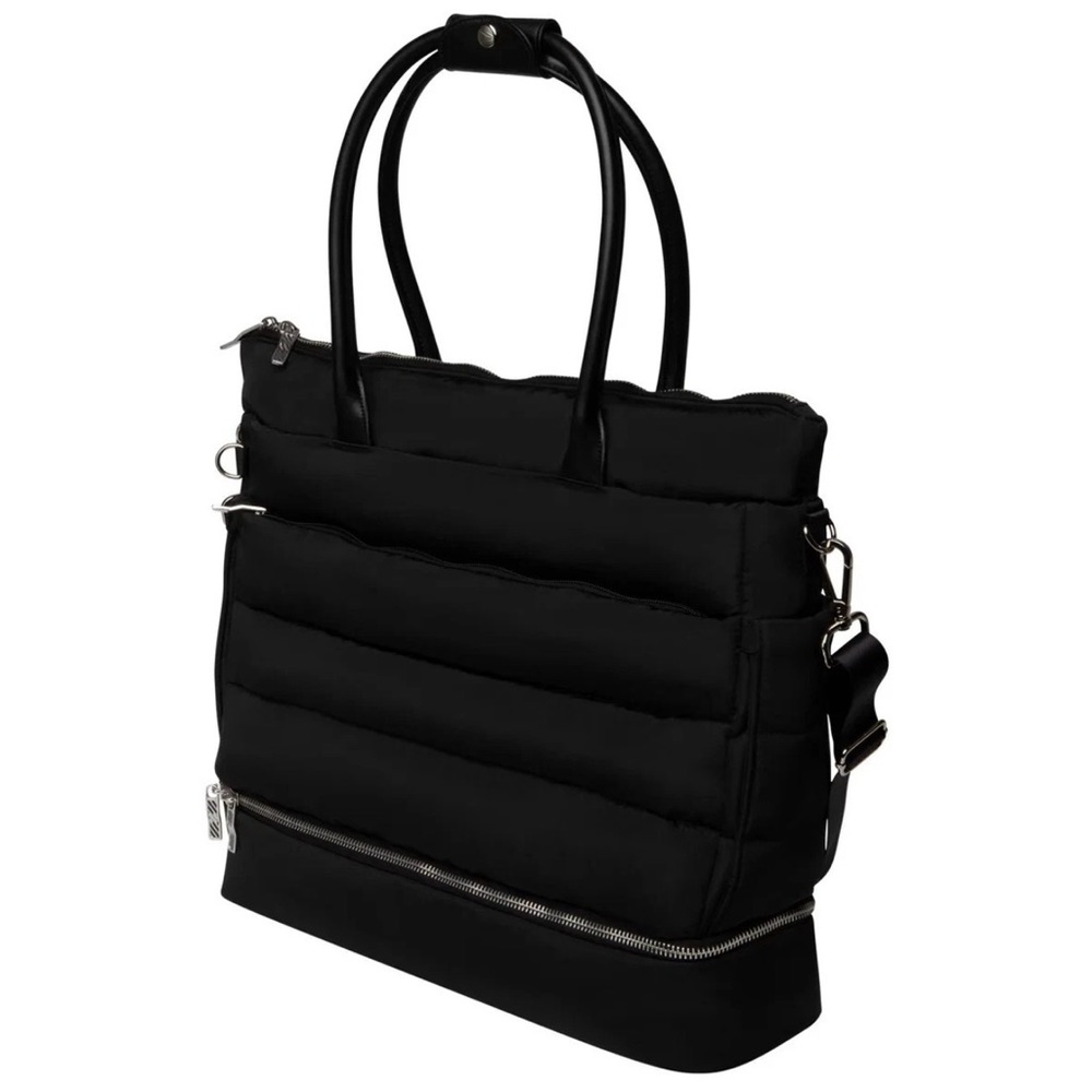 iPack Puffy Tote- NWT- Unisex- Black - Picture 3 of 5